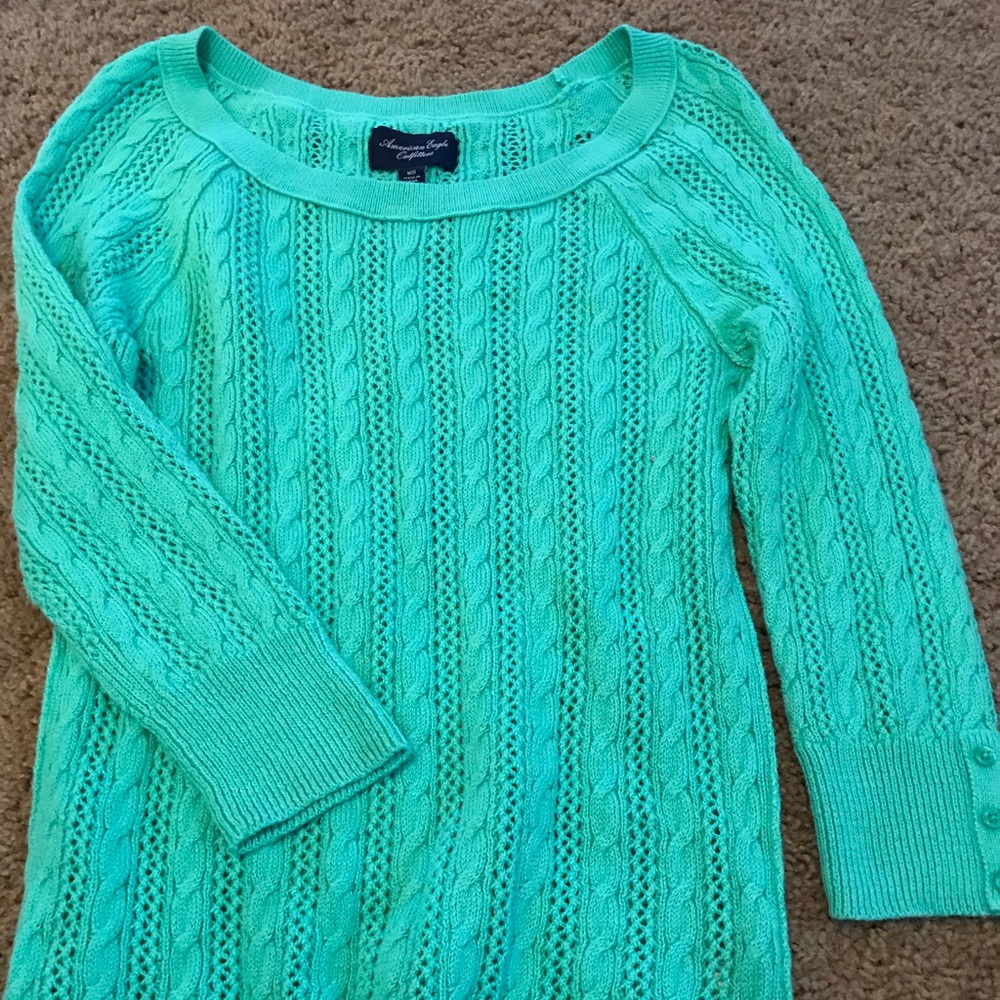 3/4 length sweater